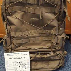 Musette arm&eacute;e fran&ccedil;aise 45L neuve