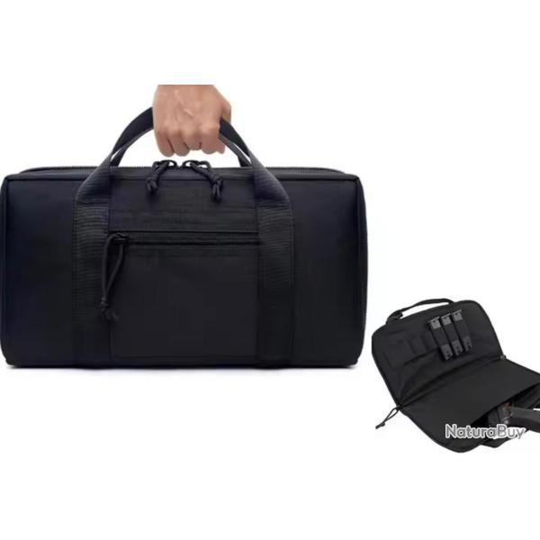 Sacoche de  transport arme de poing couleur Noir