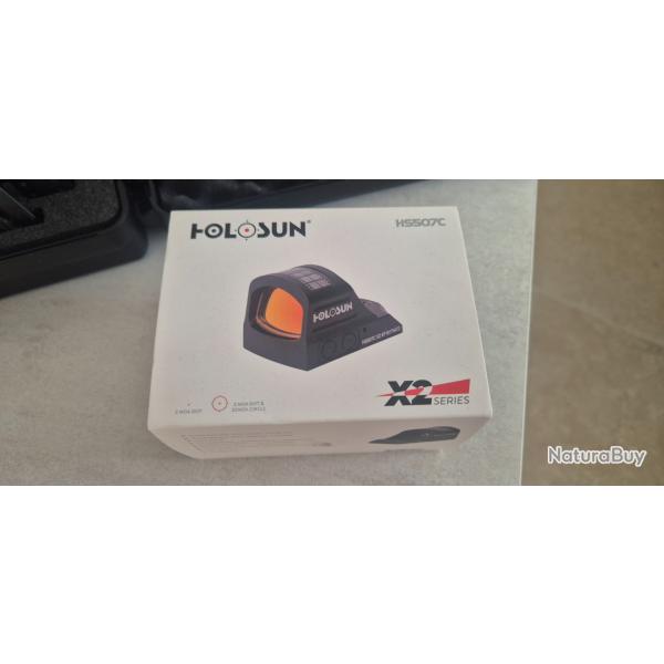 Viseur point rouge holosun xs507c