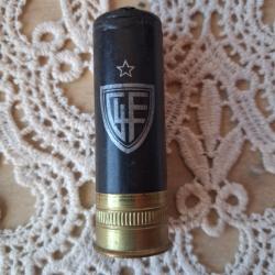 RARE CARTOUCHE DE COLLECTION ITALIENNE A DOUILLE EN CARTON