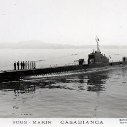 Carte postale sous-marin Casabianca -N&deg;8908