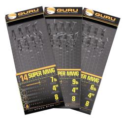 GURU BAS DE LIGNE SMWG SPEEDSTOP READY RIG GURU 0,19mm 10 4''/10cm