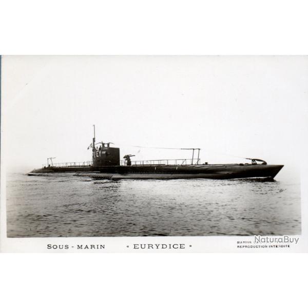 Carte postale sous-marin Eurydice -N�8912