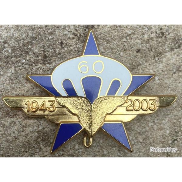 1� R�giment de Chasseurs Parachutistes, 1943 2003, 60� anniversaire-Matricul�