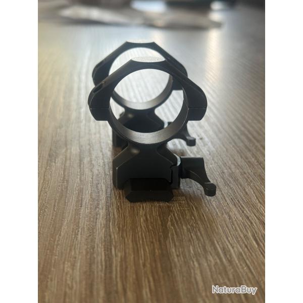 Rail + collier en 34mm benelli argo