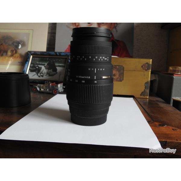 T�l�objectif Sigma 70/300  pour appareil photo Sony