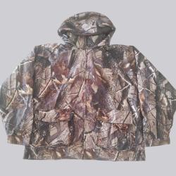Veste Chasse Woolrich Multi Guard Camouflage Forestier Capuche XL Estim&eacute;
