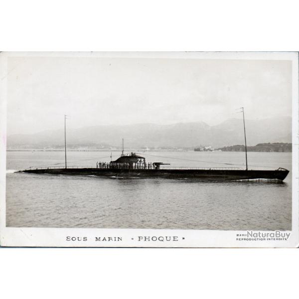 Carte postale ancienne - Sous-marin Phoque (Q73) -N�8913