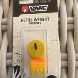 VMC refillweight firetiger 20 g - blister de 2 - neuf - r&eacute;f pikeftw0020m1
