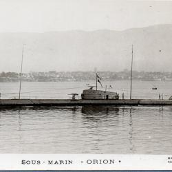 Carte postale ancienne - Sous-marin Orion -N&deg;8915