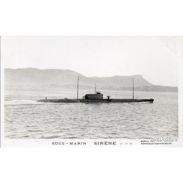 Carte postale ancienne - Sous-marin Sir�ne-N�8917