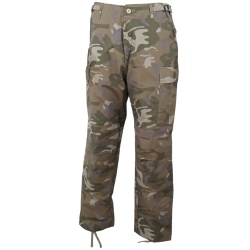 Pantalon BDU camouflage Arid Amoeba - Ripstop coton m&eacute;lang&eacute; - S