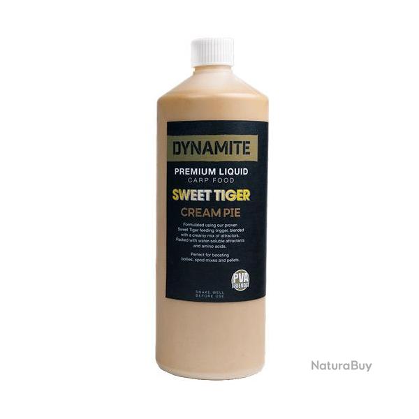 Attractant Dynamite Baits Premium Liquid Sweet Tiger Cream Pie 1L