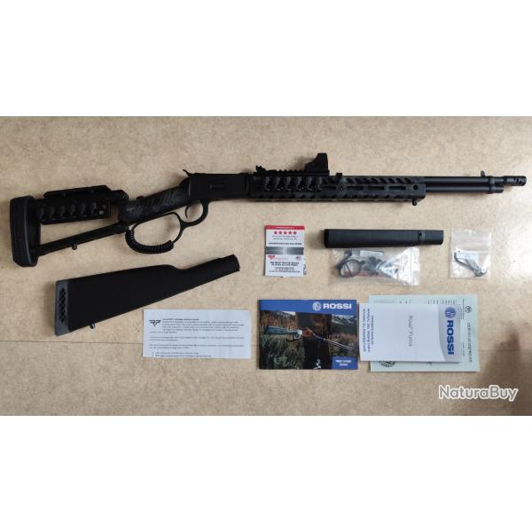Carabine LSG ROSSI 92 Custom Ranger Point Precision MultiCam Black 44Mag comme neuve
