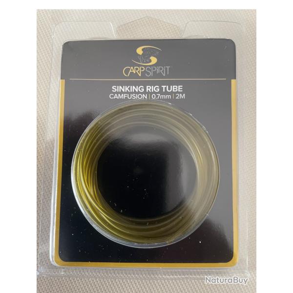 Carp Spirit Sinking Rig Tube 0.7mm - 2m - neuf - Blister de 1 - r�f ACS010236#