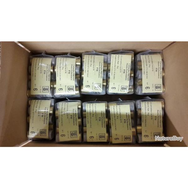 250 Cartouches Super Pr�vot Haute Vitesse N�6