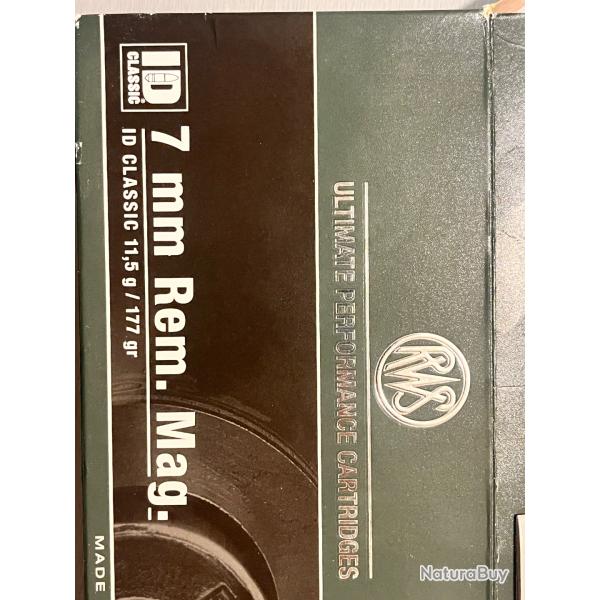 8 Balles rws 7 rm ID CLASSIC + les autres cadeaux