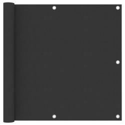 &Eacute;cran de balcon brise pare vue protection confidentialit&eacute; 90 x 500 cm tissu oxford anthracite 02_00