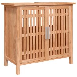 Armoire de salle de bain 66 x 29 x 61,5 cm bois massif de noyer 02_0006545