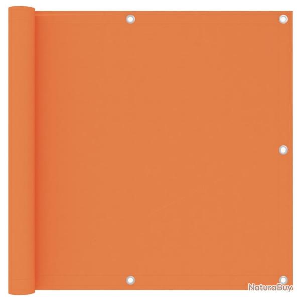 �cran de balcon brise pare vue protection confidentialit� 90 x 500 cm tissu oxford orange 02_0010308