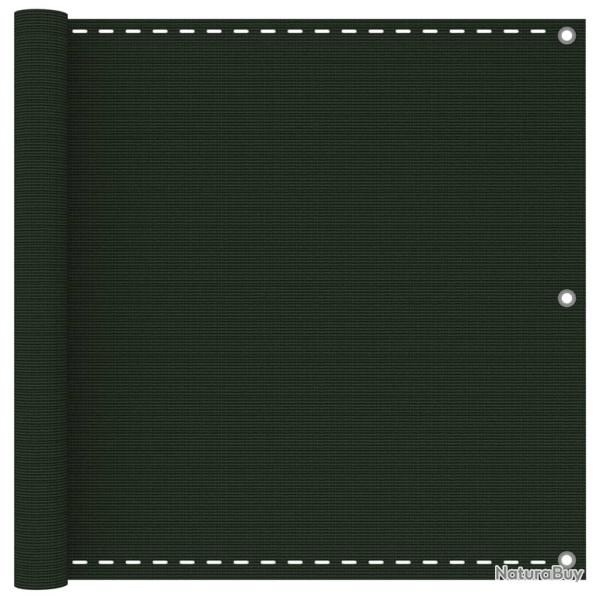 �cran de balcon brise pare vue protection confidentialit� 90 x 400 cm PEHD vert fonc� 02_0010448