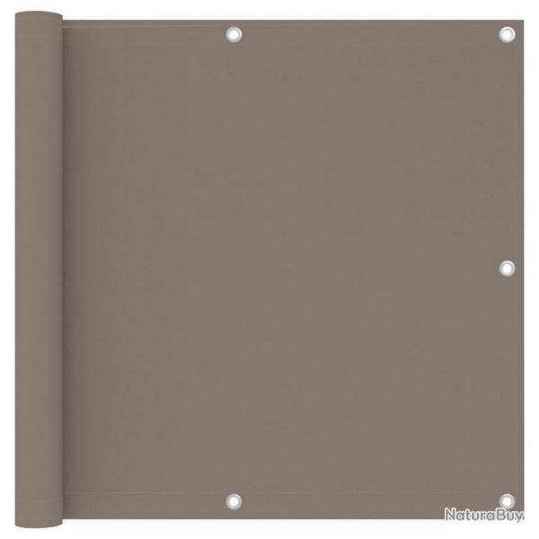 �cran de balcon brise pare vue protection confidentialit� 90 x 300 cm tissu oxford taupe 02_0010390