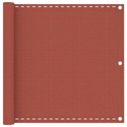 &Eacute;cran de balcon brise pare vue protection confidentialit&eacute; 90 x 300 cm PEHD terre cuite 02_0010415