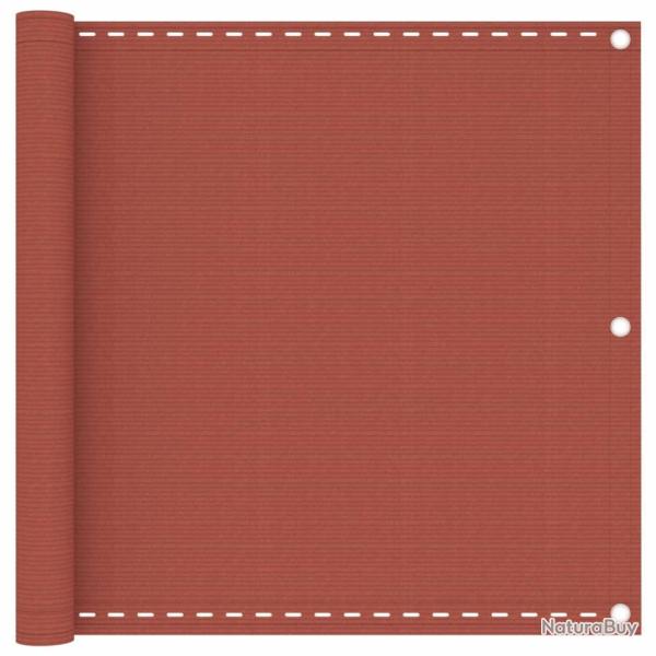 �cran de balcon brise pare vue protection confidentialit� 90 x 300 cm PEHD terre cuite 02_0010415