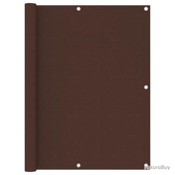 �cran de balcon brise pare vue protection confidentialit� 120 x 400 cm tissu oxford marron 02_00102