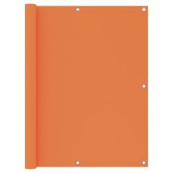 &Eacute;cran de balcon brise pare vue protection confidentialit&eacute; 120 x 500 cm tissu oxford orange 02_00102