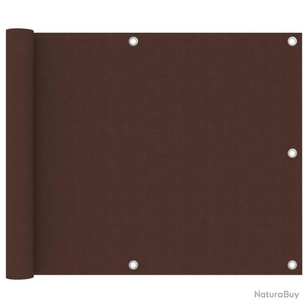�cran de balcon 75 x 500 cm tissu oxford marron 02_0010235