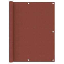 &Eacute;cran de balcon brise pare vue protection confidentialit&eacute; 120 x 400 cm tissu oxford terre cuite 02_