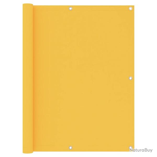 �cran de balcon brise pare vue protection confidentialit� 120 x 600 cm tissu oxford jaune 02_0010190