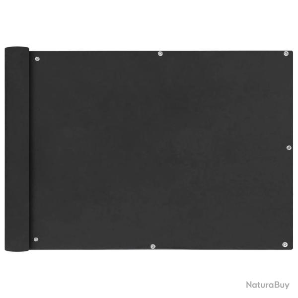 �cran de balcon brise pare vue protection confidentialit� en tissu oxford 75 x 400 cm anthracite 02