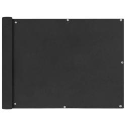&Eacute;cran de balcon brise pare vue protection confidentialit&eacute; en tissu oxford 90 x 400 cm anthracite 02