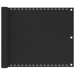 &Eacute;cran de balcon brise pare vue protection confidentialit&eacute; en PEHD de 75 x 400 cm anthracite 02_0010
