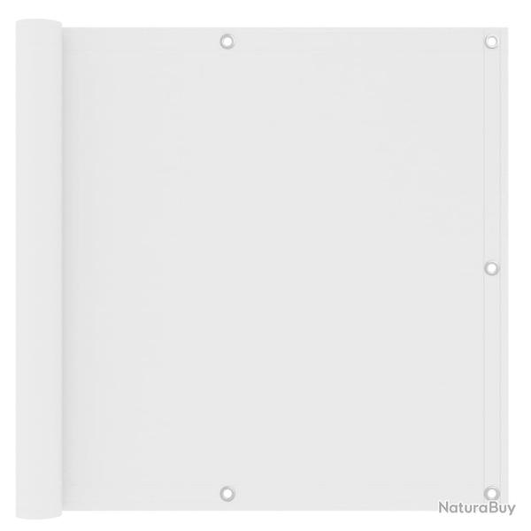 �cran de balcon 90 x 300 cm tissu oxford blanc 02_0010057