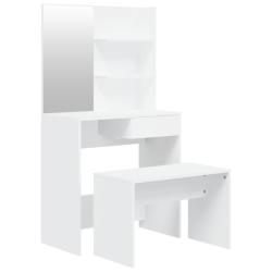 Ensemble de coiffeuse design 74,5 x 40 x 141 cm blanc 02_0006359