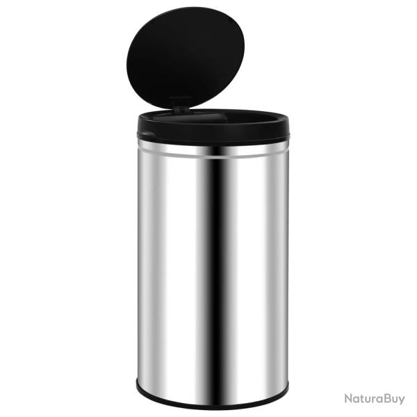 Poubelle � capteur automatique 60 litres acier inoxydable argent� 02_0006113