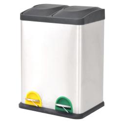 Poubelle &agrave; ordures acier inoxydable 36 litres 02_0006100