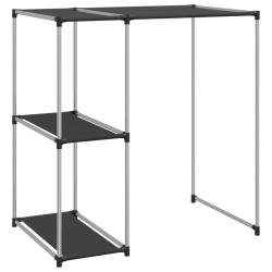 &Eacute;tag&egrave;re de rangement sur la machine &agrave; laver 87 x 55 x 90,5 cm noir 02_0005496