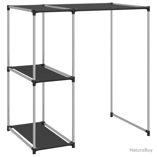 �tag�re de rangement sur la machine � laver 87 x 55 x 90,5 cm noir 02_0005496
