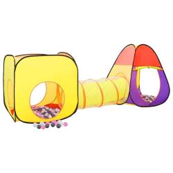 Tente de jeu pour enfants 250 balles multicolore 255x80x100 cm 02_0005188