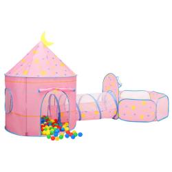 Tente de jeu pour enfants 301 x 120 x 128 cm rose 02_0005130