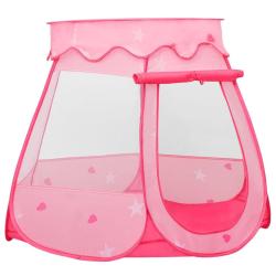 Tente de jeu pour enfants 102 x 102 x 82 cm rose 02_0005154
