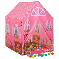 Tente de jeu pour enfants 69 x 94 x 104 cm rose 02_0005175