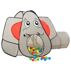 Tente de jeu pour enfants &eacute;l&eacute;phant 174 x 86 x 101 cm gris 02_0005155