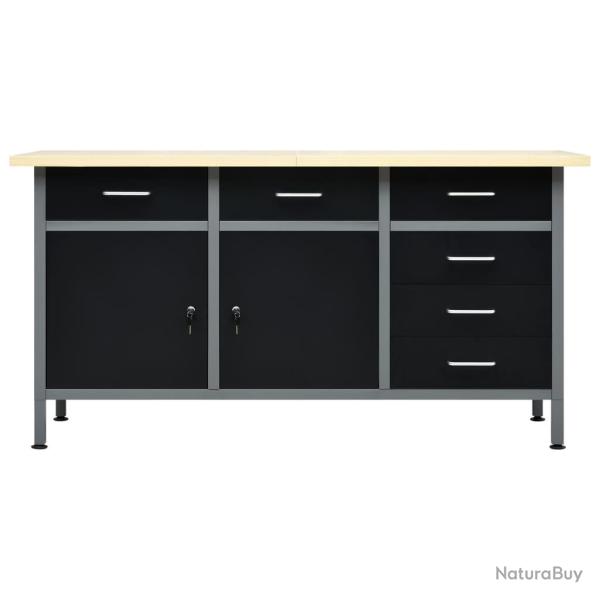 Etabli table de travail bricolage �tabli d'atelier plan de travail bureau maison int�rieur durable
