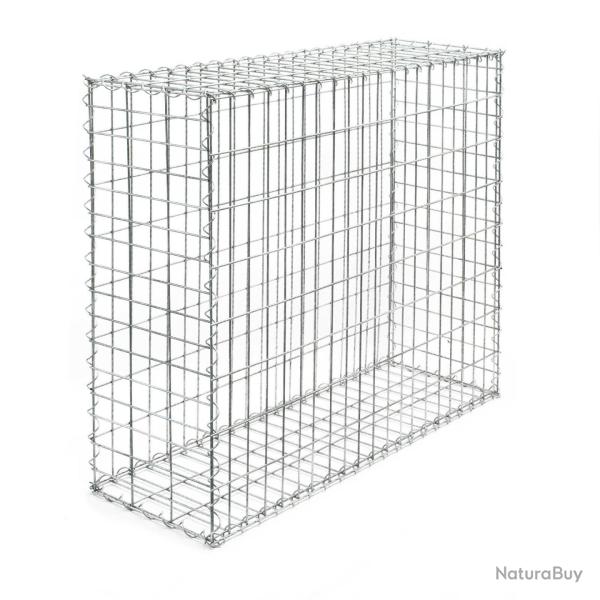 Gabion 100 x 80 x 30 cm mur pierre paroi bordure de jardin espalier cl�ture panier 16_0001275
