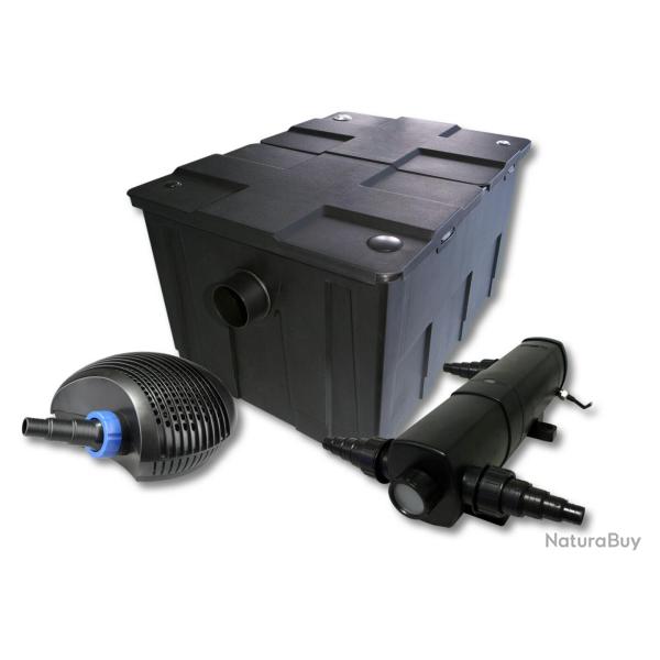 Kit de filtration de bassin pour 60000 litres 24 watts st�rilisateur et 40 watts pompe 16_0001378